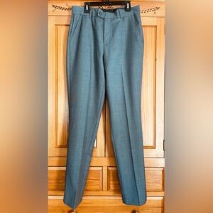 New with tags boys 18 R regular modern fit dress pants light grey gray